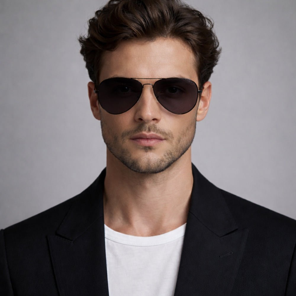 Lucas Lia Classic Aviator Sunglasses for Men & Women