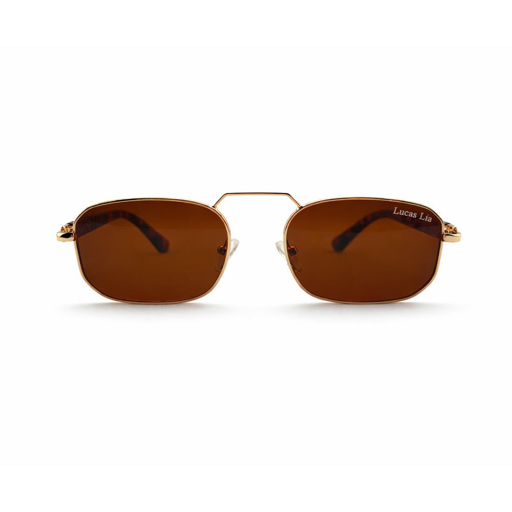 Lucas Lia Modern Classic Aviator Sunglasses for Men and Women - Lucas Lia