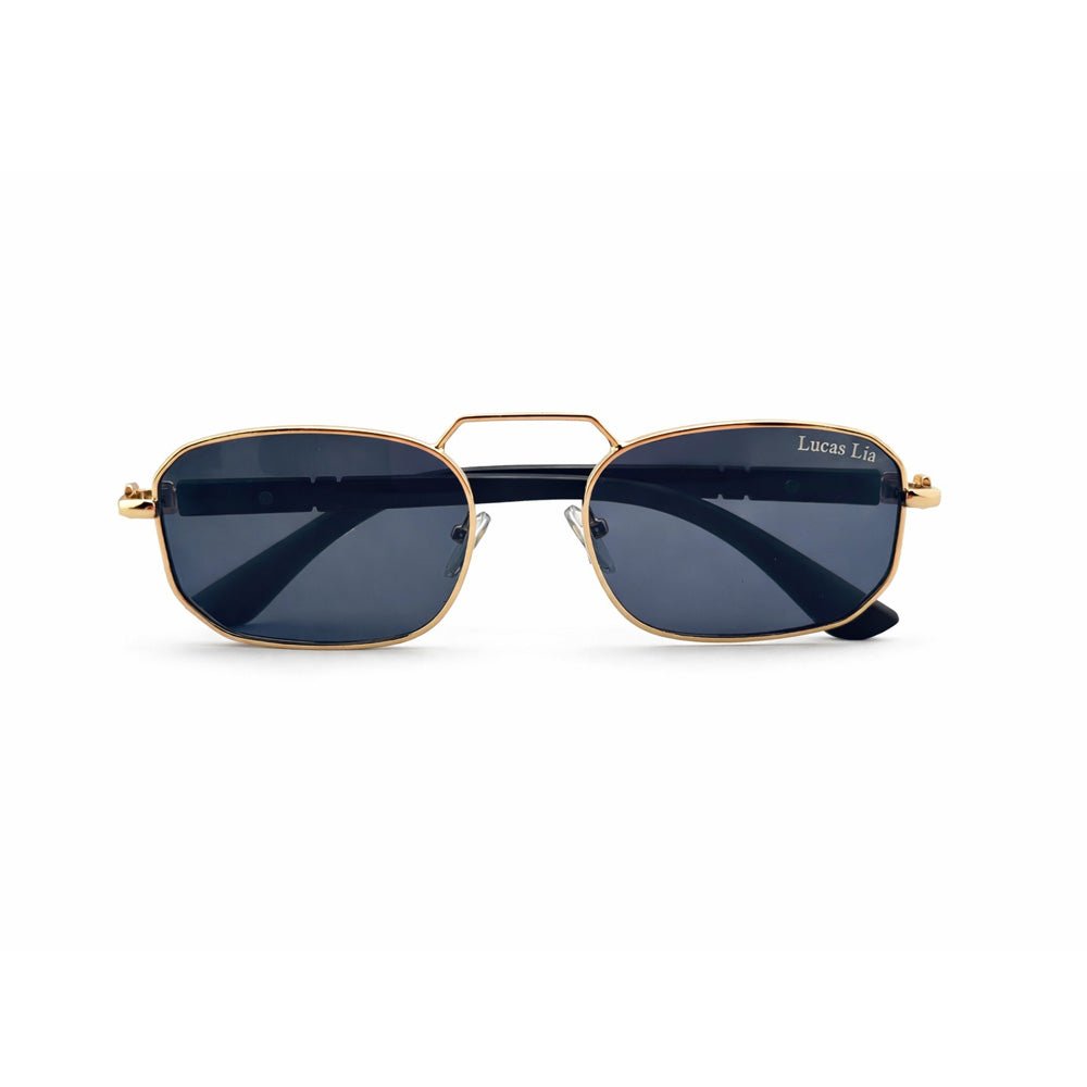 Lucas Lia Rectangular Sunglasses for Men and Women