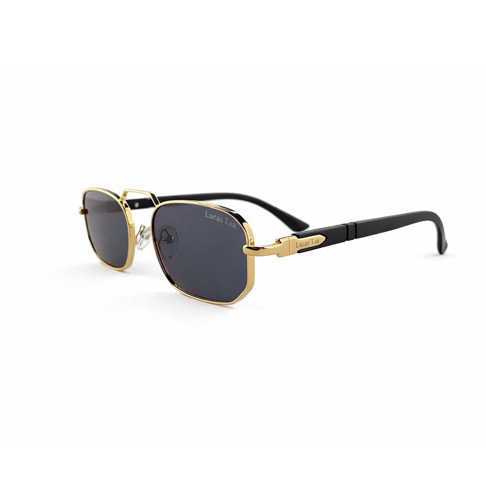 Lucas Lia Rectangular Sunglasses for Men and Women