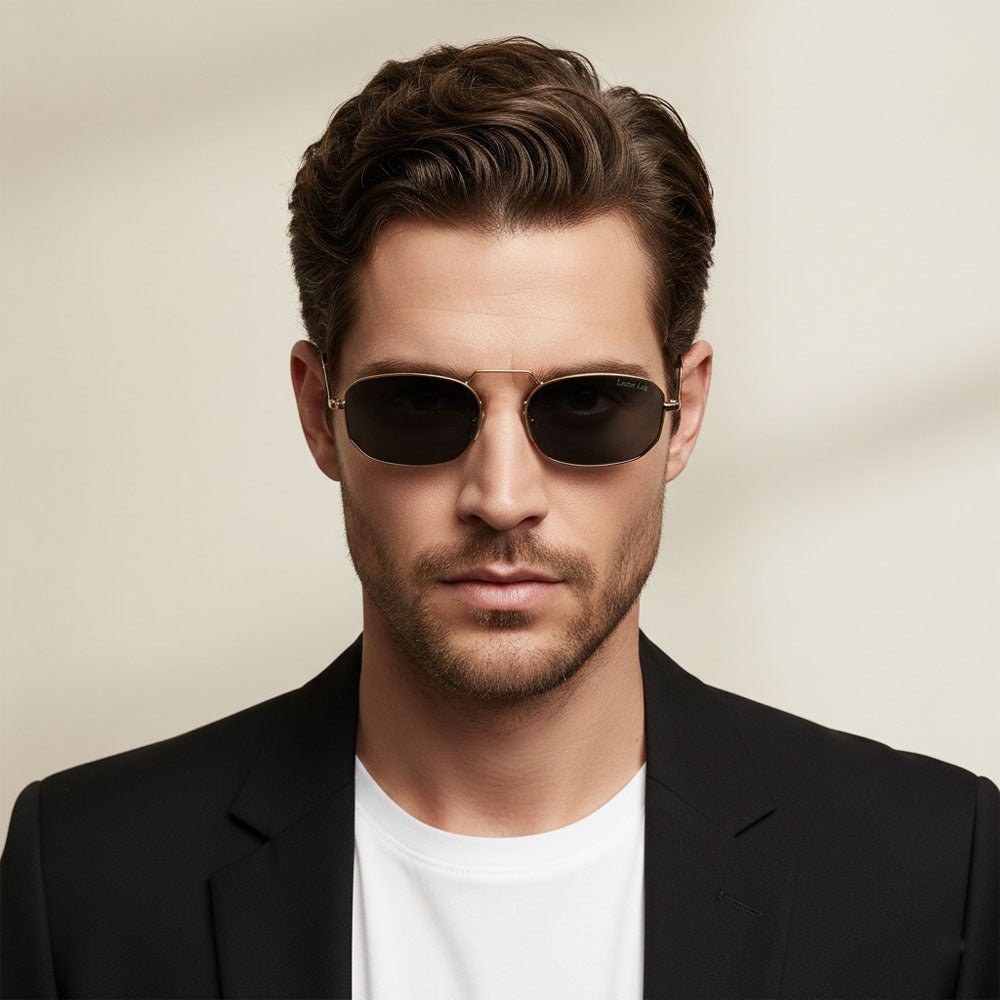 Lucas Lia Rectangular Sunglasses for Men and Women - Lucas Lia